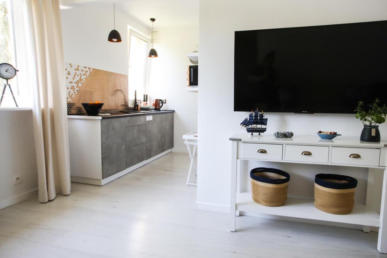 Apartament Szaro Na Bialym Władysławowo Exterior foto